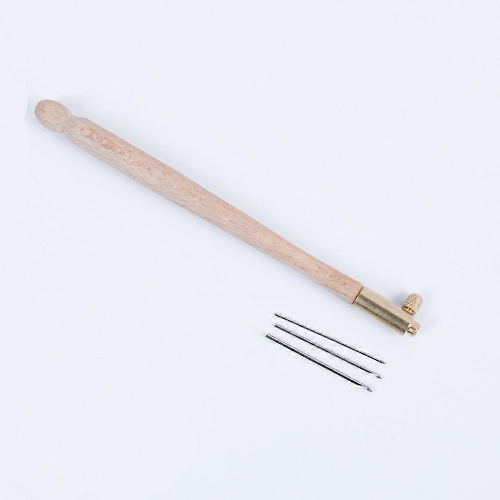 Tambour crochet hook with 3 needles 0.7 mm 1 mm 1.2 mm for embroidering sequins and beads