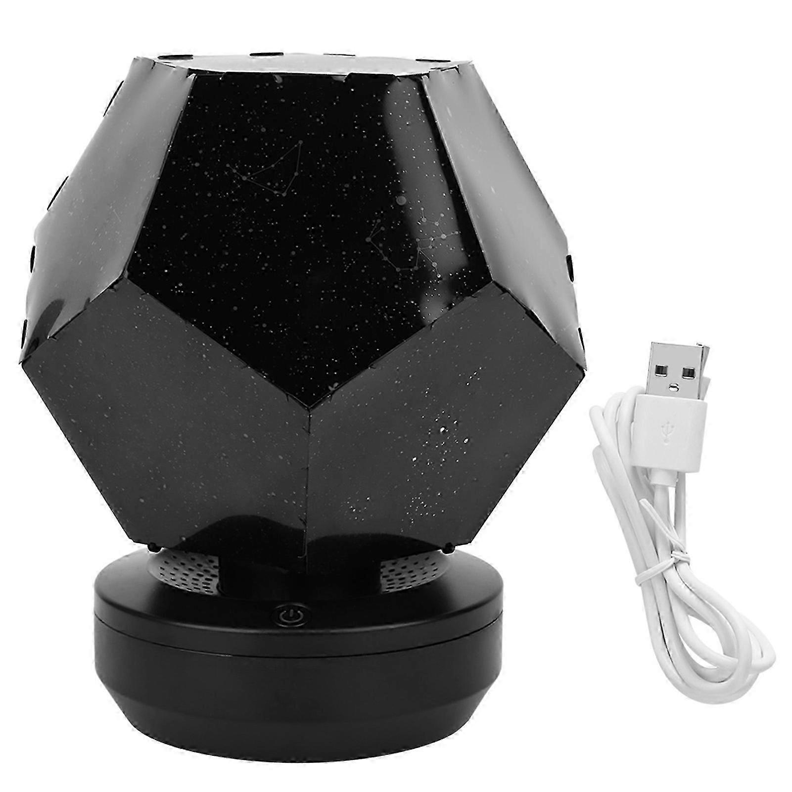 Creative USB-Powered Starry Sky Projection Night Lamp Suitable for Home Use