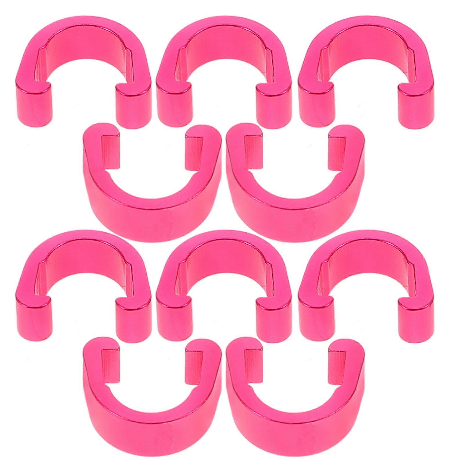 Bike Cable Guide U-Shaped Brake Cable Clamp Aluminum Alloy Bicycle Maintenance 10Pcs