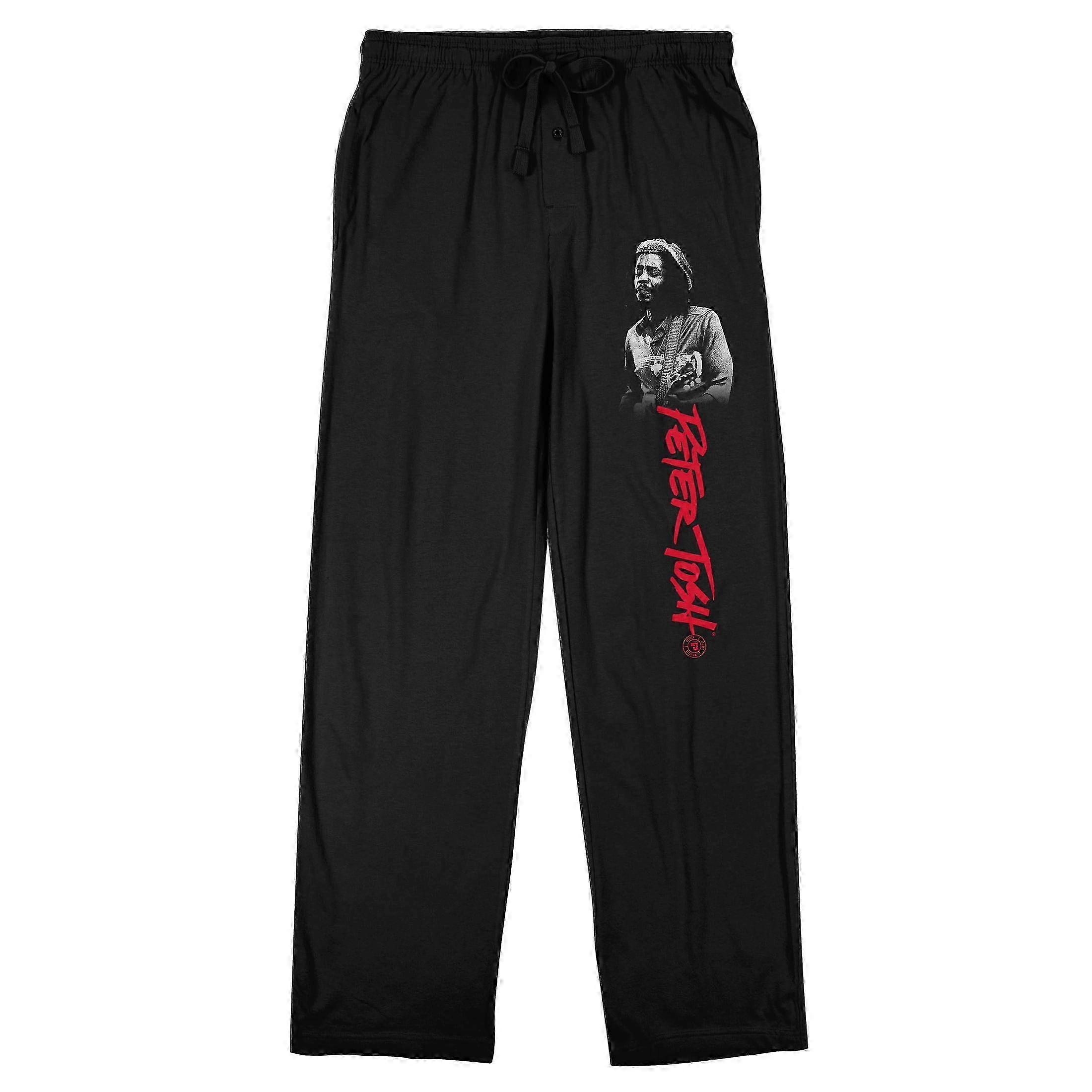 Men's Black Sleep Pants Suitable for Certain Brand
