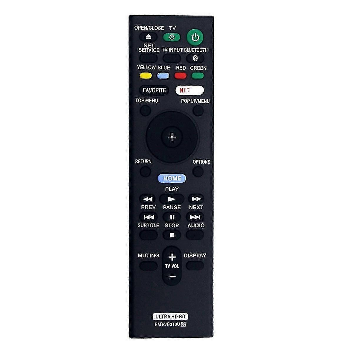 Replace RMT-VB310U Remote Control for Sony RMT-VB310U ULTRA HD Blu-Ray BD DVD Disc Player