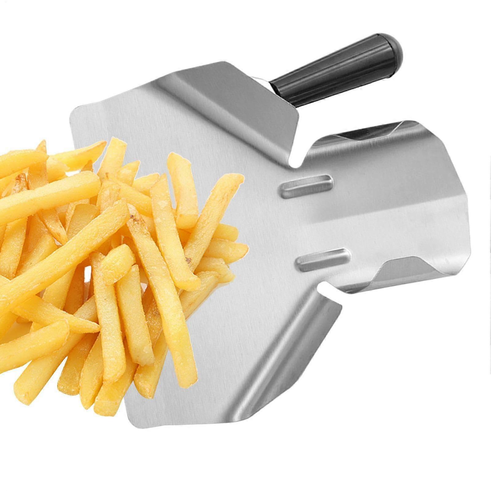 Popcorn scoop, quickfill popcorn for popcorn machine  fry scooper, easy filling tool for bags and boxes, snacks, dried nuts, french fries