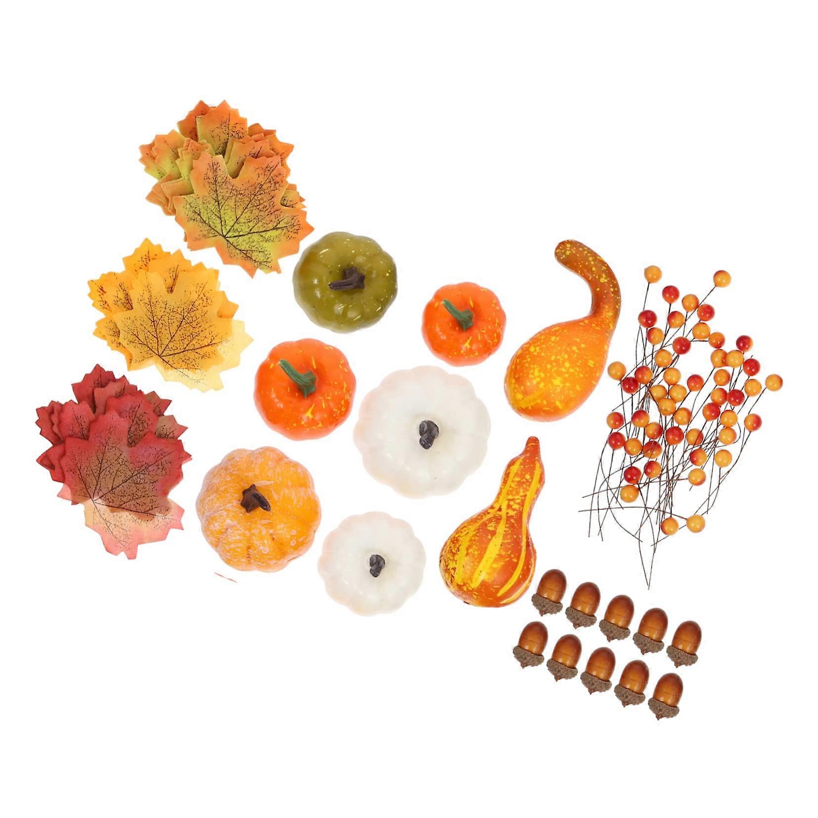 Artificial Pumpkin Decorations for Halloween and Thanksgiving