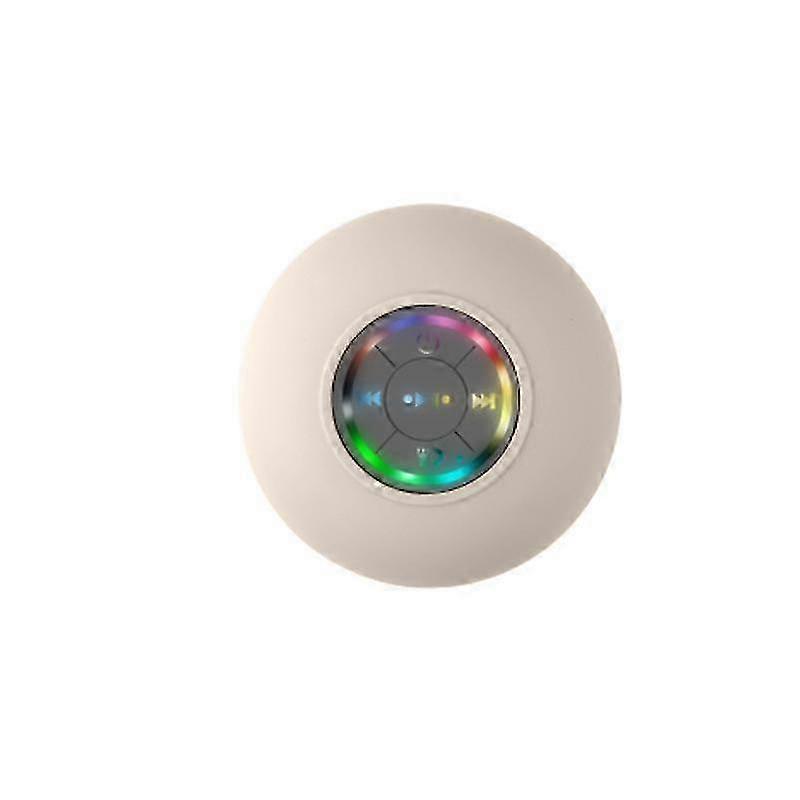 Waterproof LED Shower Speaker with Suction Cup – The Perfect Bluetooth Companion for Music On the Go.