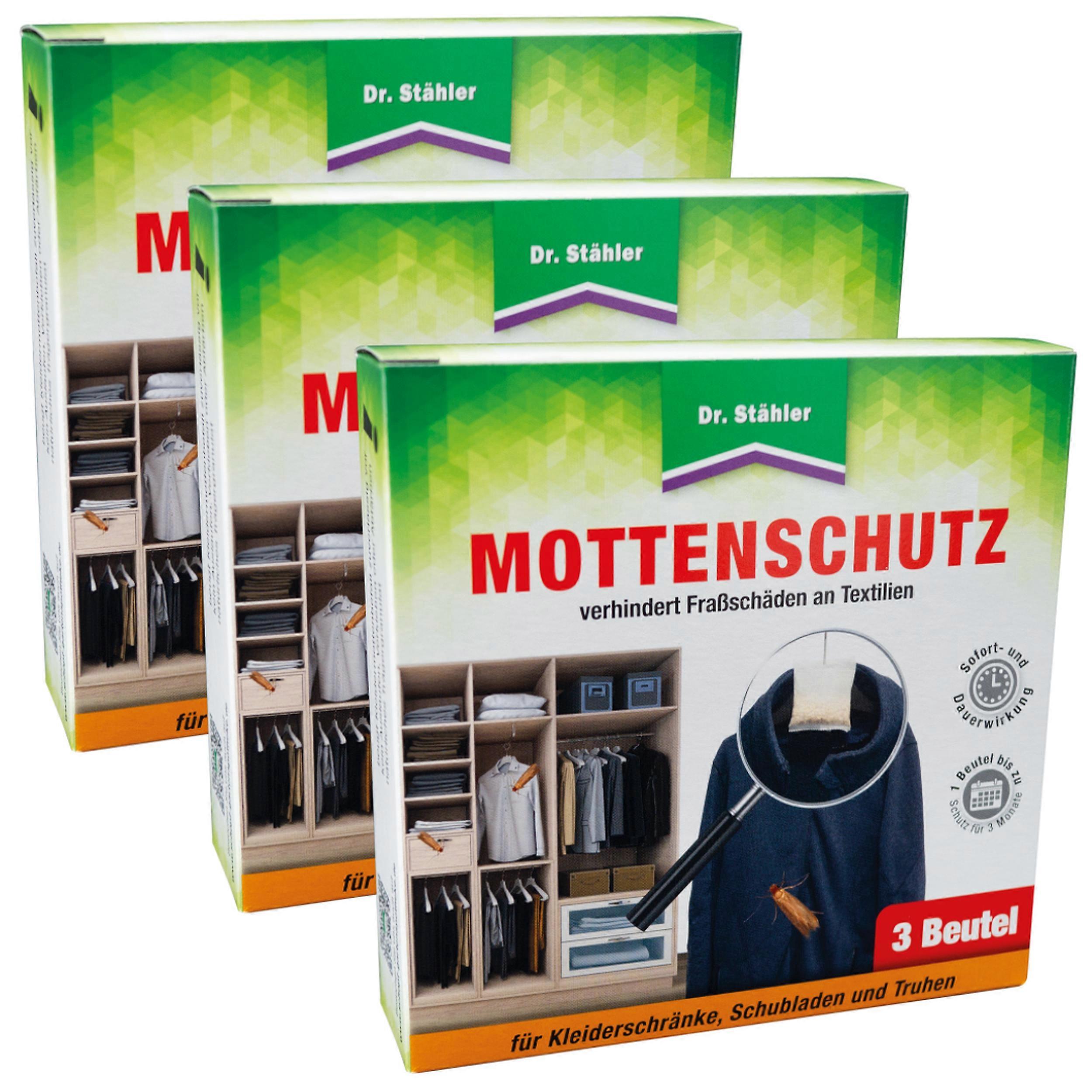 3 x DR. STÄHLER Moth Protection, 3 Bags