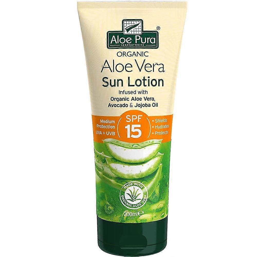 Aloe Pura, 芦荟防晒化妆水 SPF 15,200 毫升