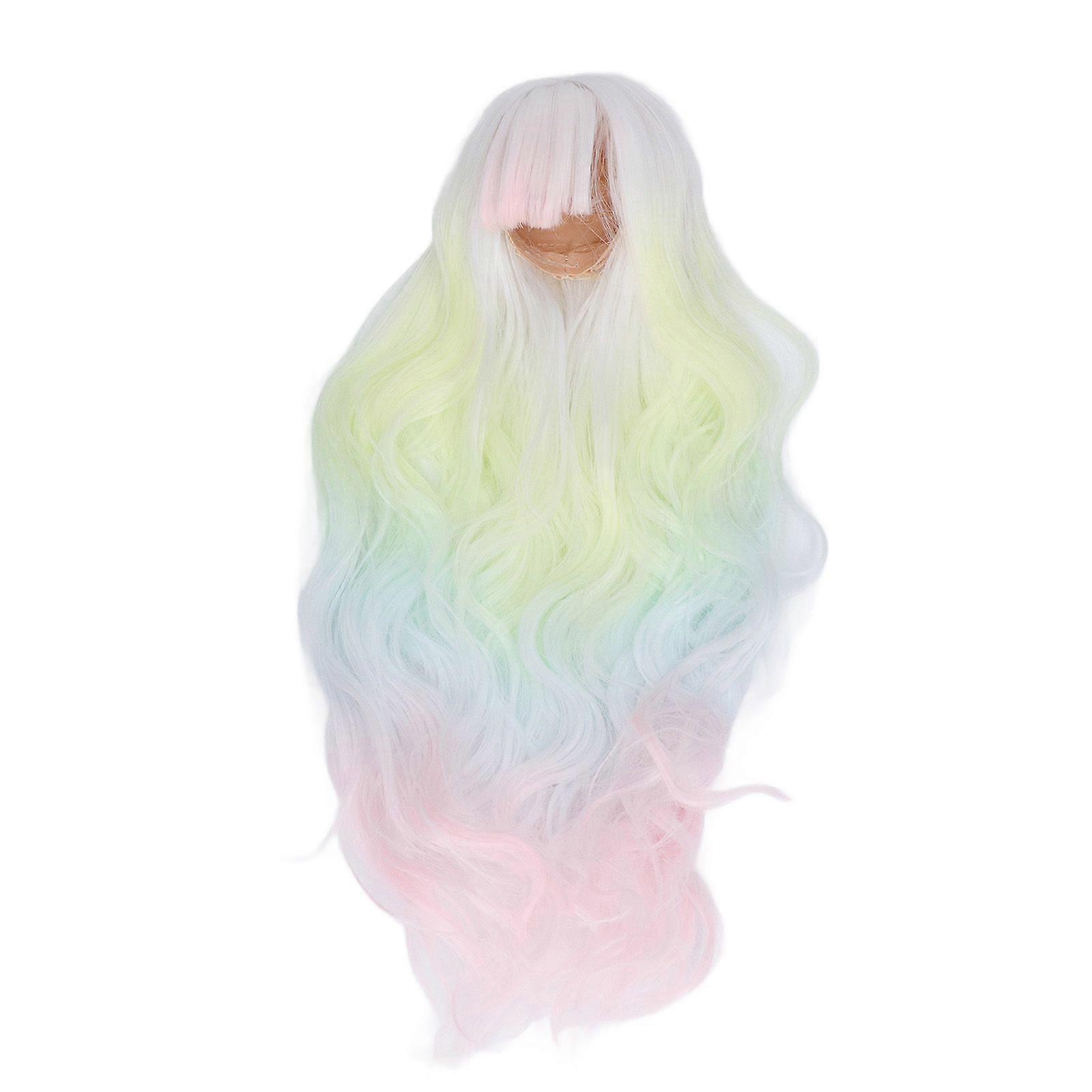 2025 Latest Model Ball Joint Doll Wig Gradient Color Heat Resistant 1:3 Doll