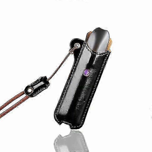 Electronic Cigarette Protective Cover PU Leather Case with Lanyard
