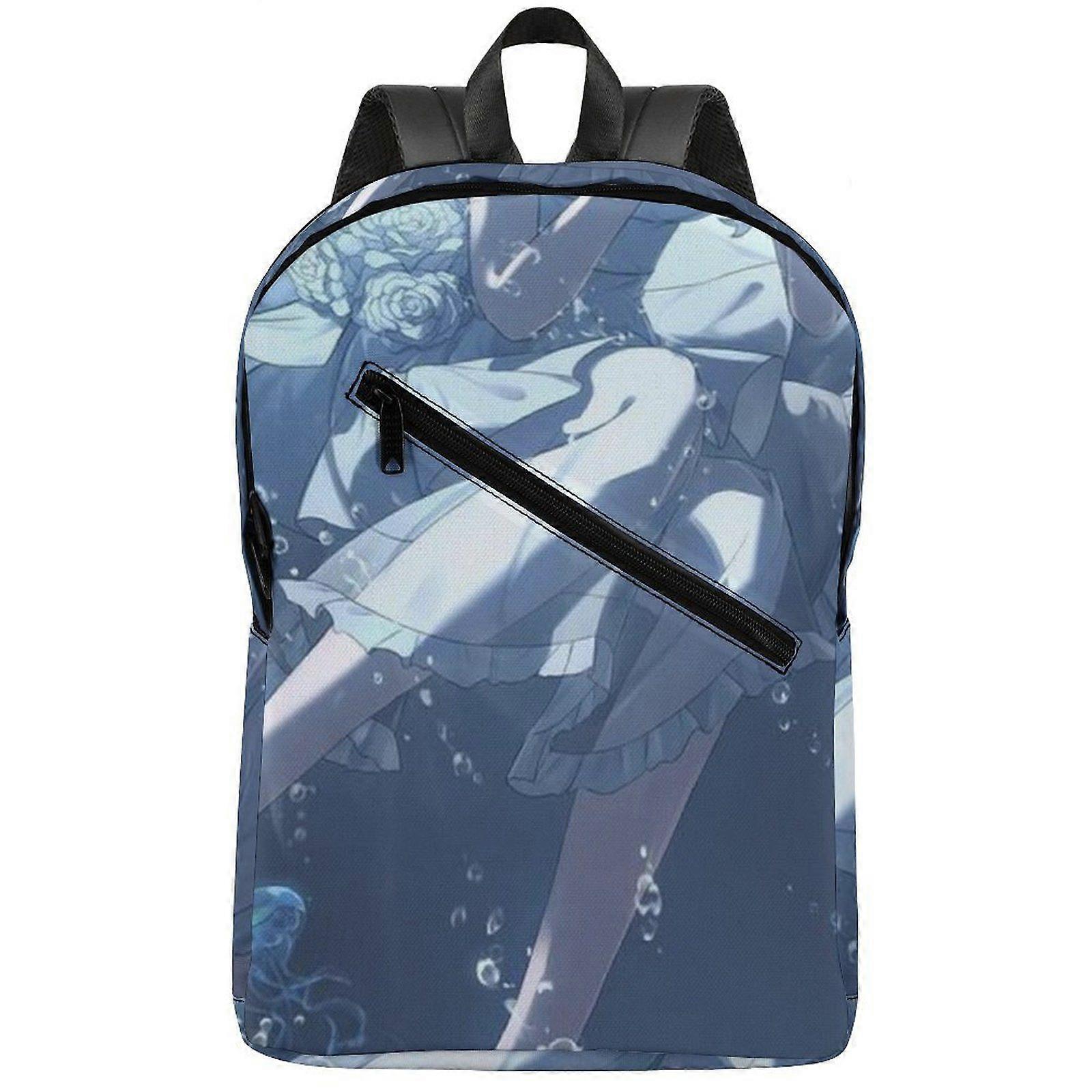a8717 Hatsune Miku Durable School Backpack Featuring Semi-Full Print and Shock-Absorbing Padding for Comfort m8717