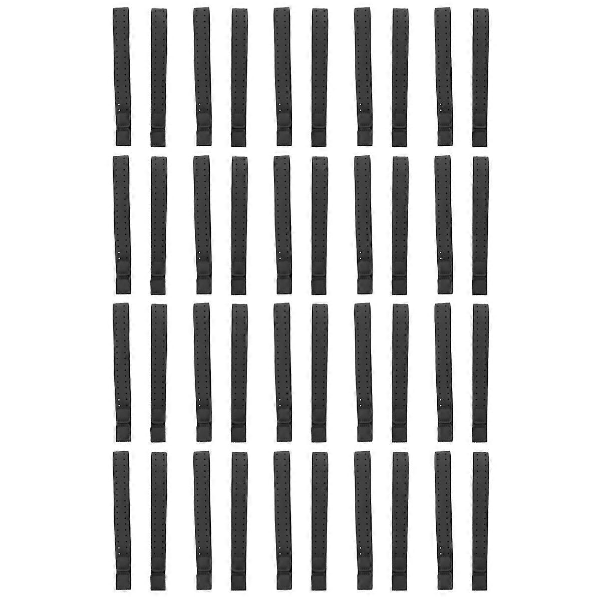 2Pcs Adjustable and Breathable Replacement Armband (Black)