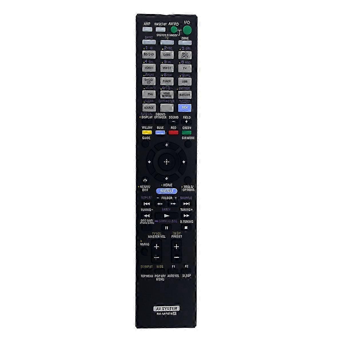 Replace RM-AAP078 Remote Control for Sony AV SYSTEM Remote Control Edition 0709