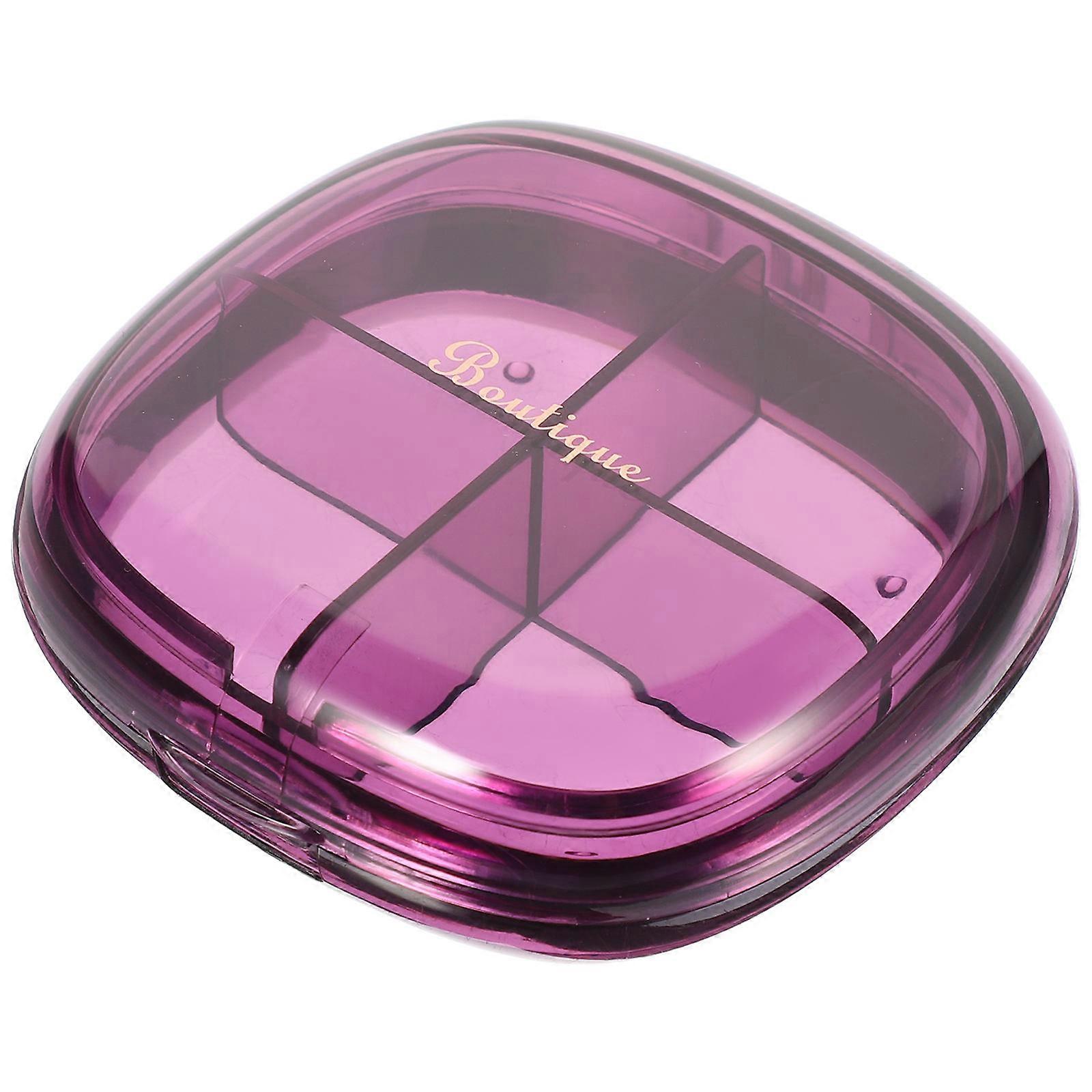 Travel Size Pill Case Plastic Medicine Box Moisture-Proof Portable 1Pcs