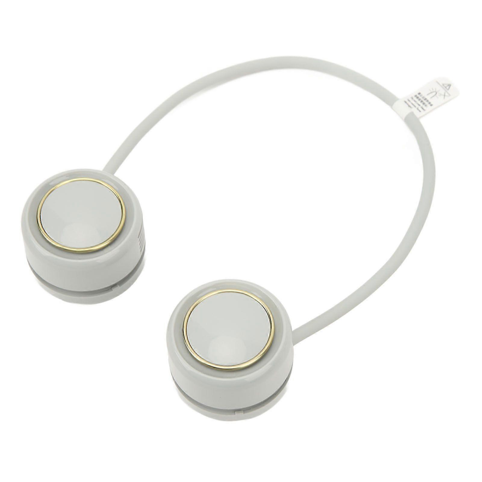 3 πτυσσόμενος λαιμός εργαλείων που κρέμεται ανεμιστήρας σιωπηλός 3 πτυσσόμενος λαιμός επιπέδου χωρίς λεπίδες κρεμασμένος ανεμιστήρας για το σχολείο 1600mAh πράσινο πάγου YMHC