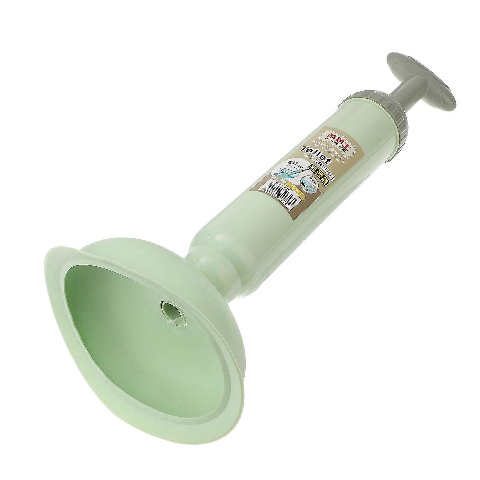 Drain Cleaning Toilet Plunger Blockage Clearing With Holder For Floor Drains 45X16.5X16.5CM 1Set