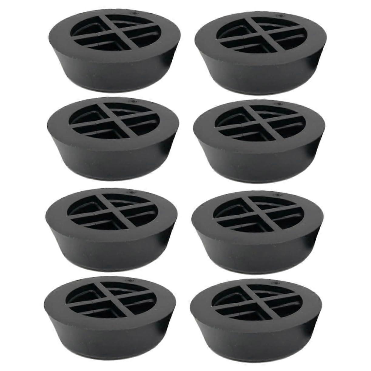 Washing Machine Floor Mat Anti-Vibration Pad Non-Slip Cushion Pack Of 8 For Washer And Dryer And Couch Foot Pads