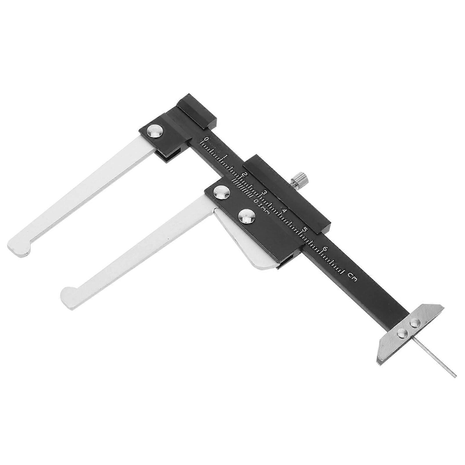 Brake Pad Gauge - Accurate Car Brake Pad Thickness Measuring Tool for All Vehicle Models and Compatible with Various Brake Pads