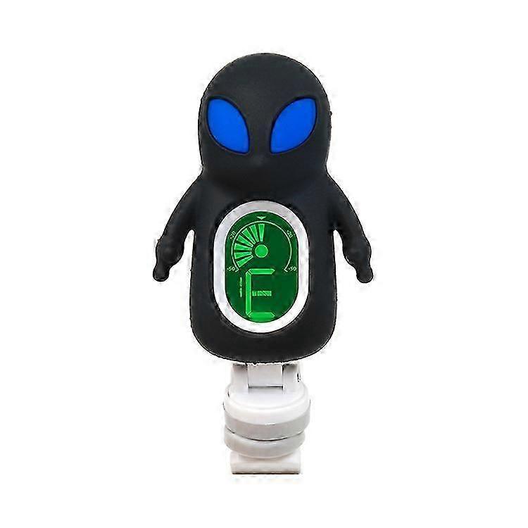 Guitar Tuner with Digital LED Display Black