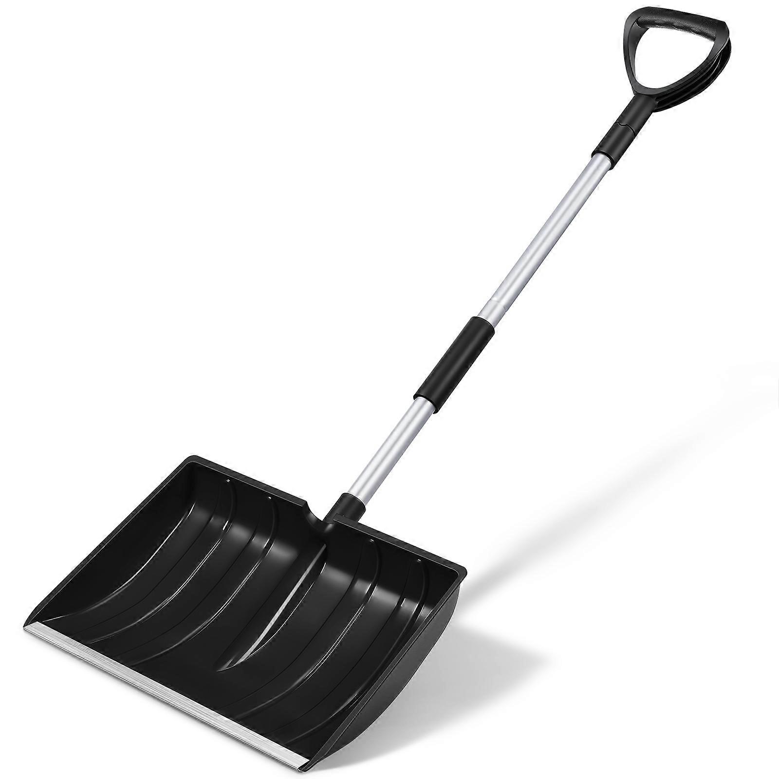 Snow Removal Tool Large Surface Handle Winter Snow Tool 41 X 31.5 Cm Black 1Set
