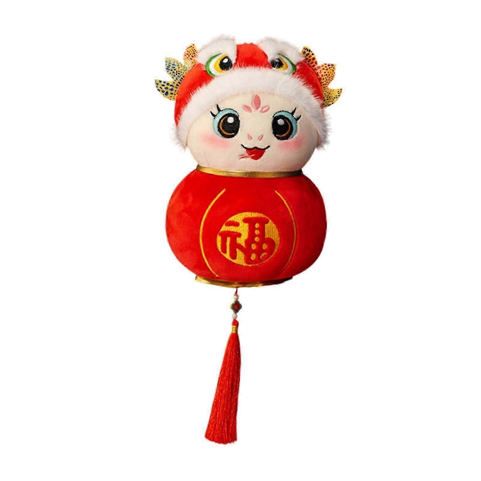 Chinese New Year Snake Hanging Ornament Lucky Snake Stuffed Animals for Home