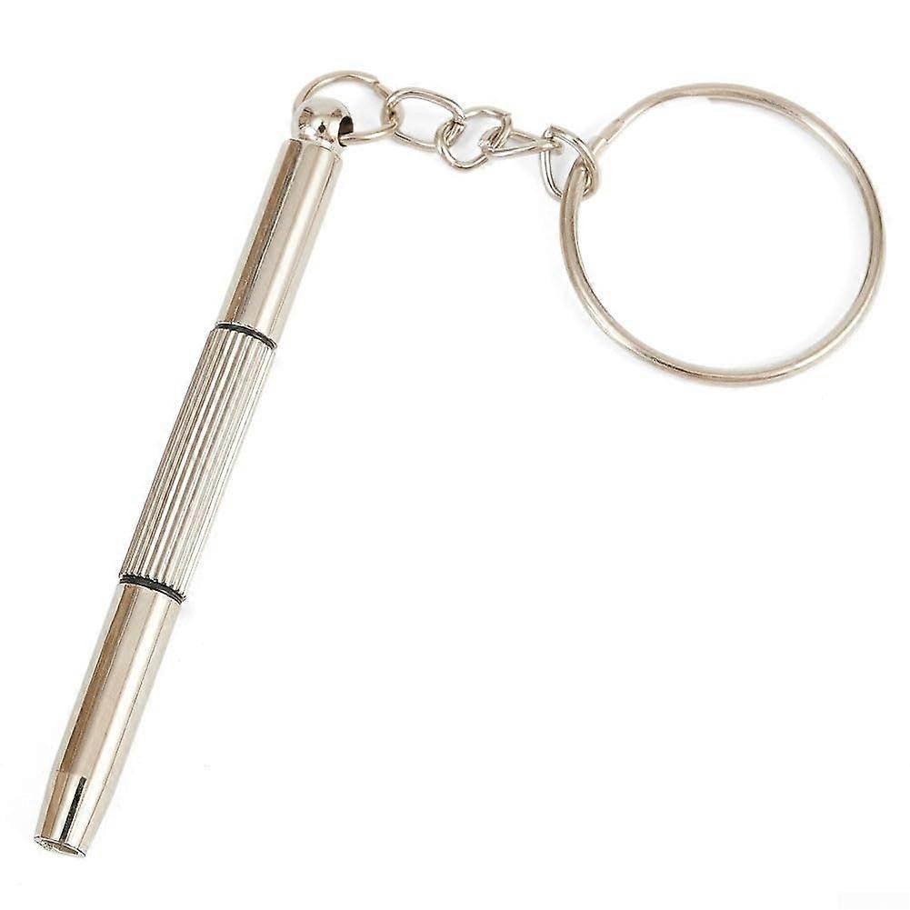 Compact 3 in 1 Screwdriver Set for Watch and Glasses Repair - Slotted and Hex Options, Versatile Tool for Precision Fixes