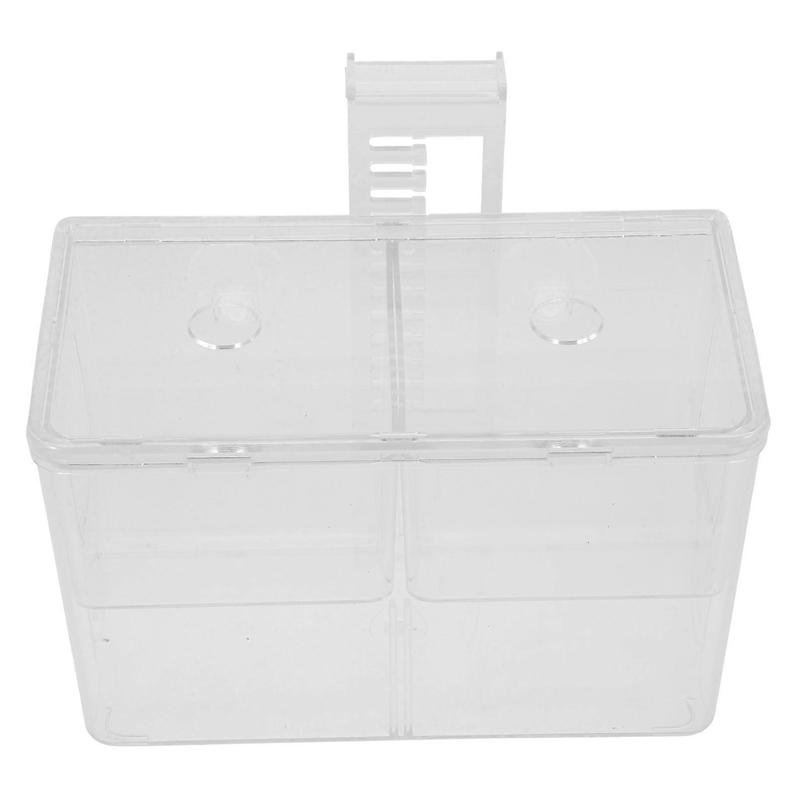 Aquarium Fish Tank Hatching Box with Transparent Design for Incubator and Divider Use