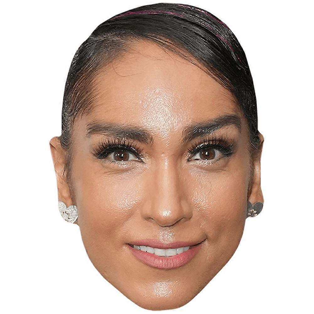 Robin Arzon (Smile) Celebrity Mask, Flat Card Face