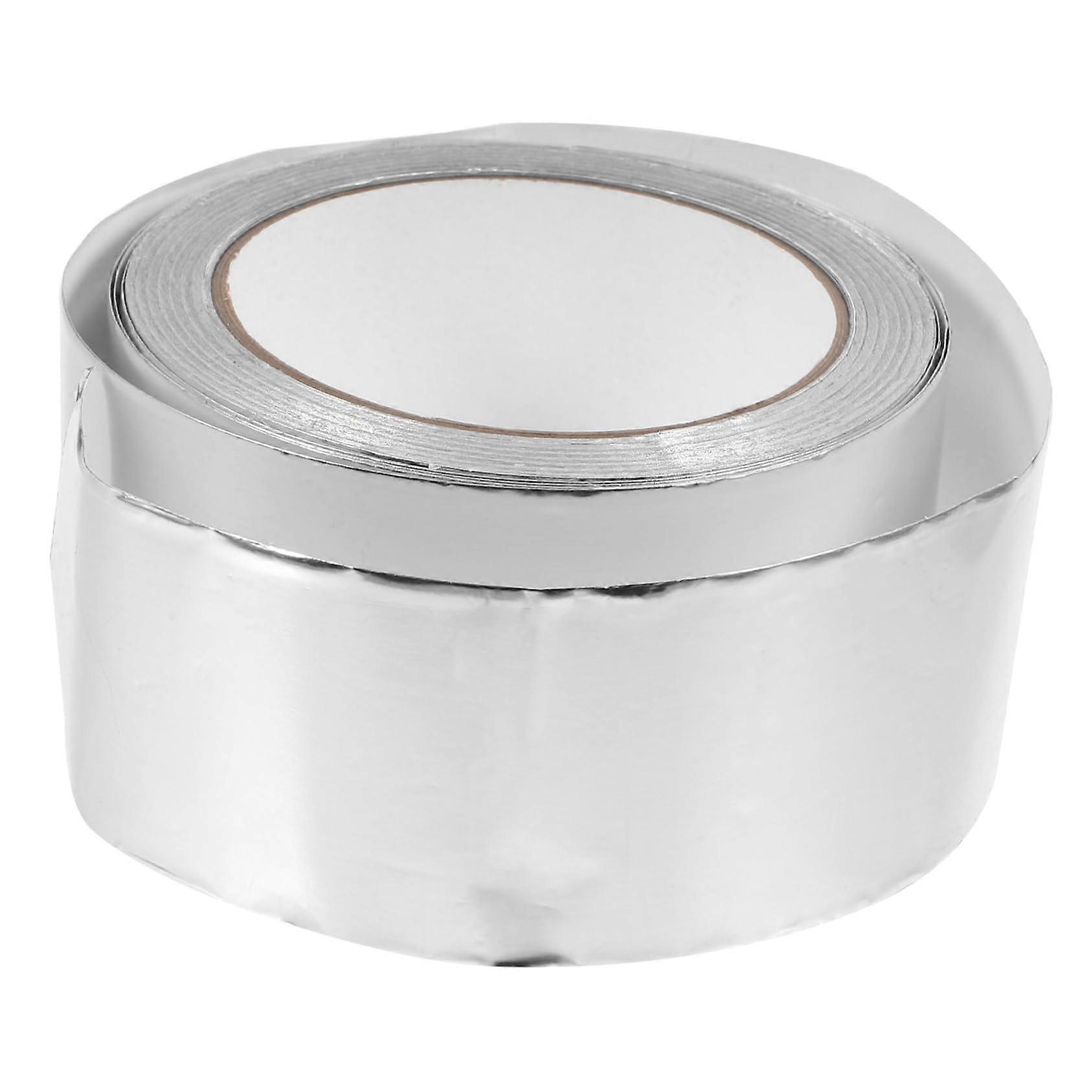 1 Roll Selfadhesive Aluminum Tape Heatresistant Conductive for Insulation Pipe Protection Wire Fixation quality Metal Tape