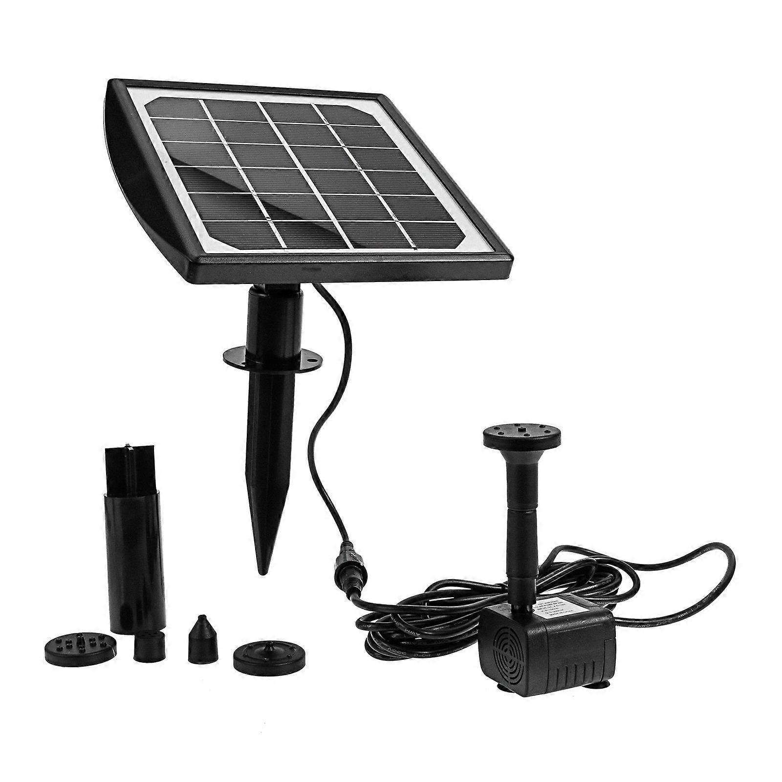 Solar Fountain Pump Kit Solar Powered Water Pump for Garden Decoration, Energy Saving Outdoor Water Feature with Creative Design