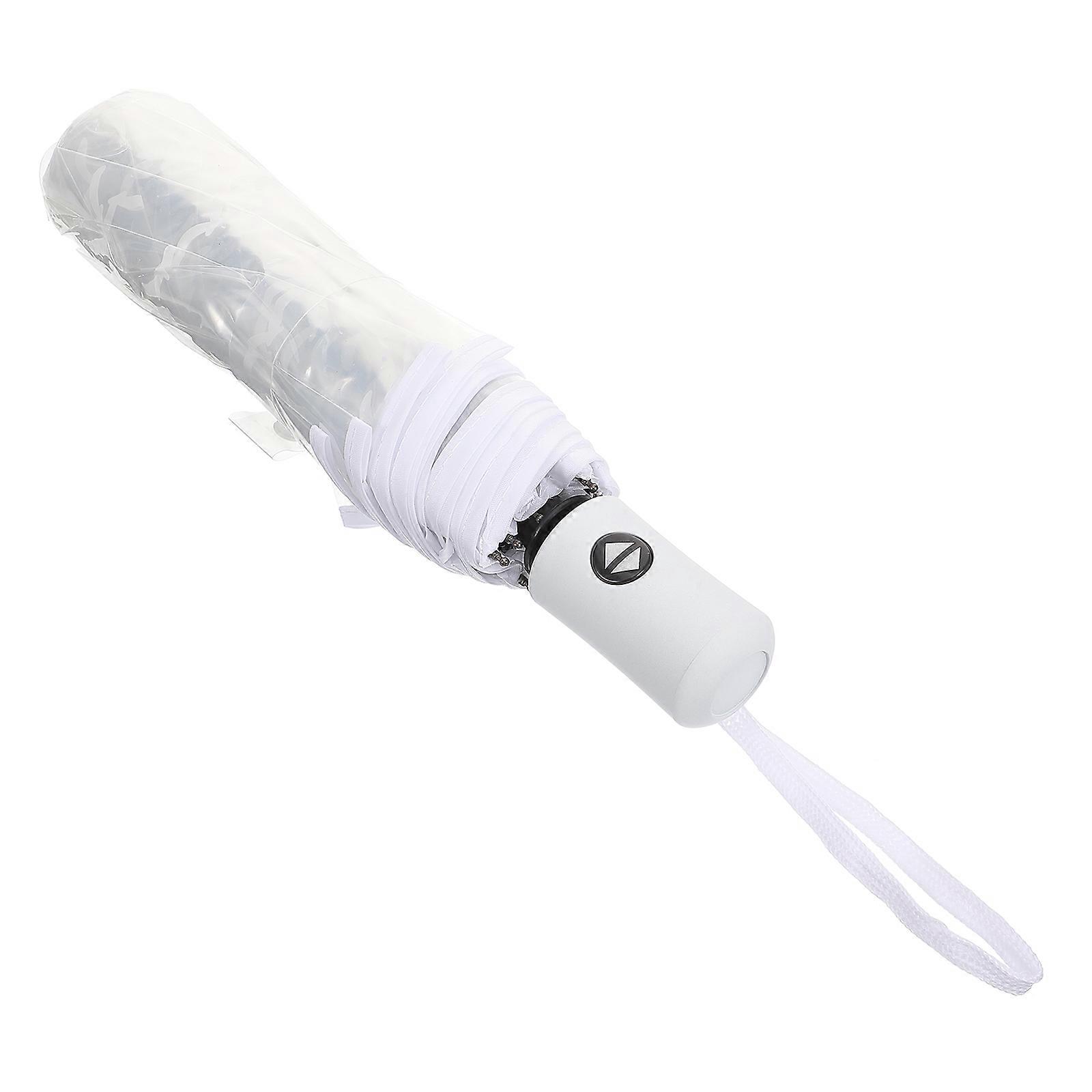 Compact Umbrella Outdoor Activities Modern Design Plastic Folding Umbrella 1Pcs