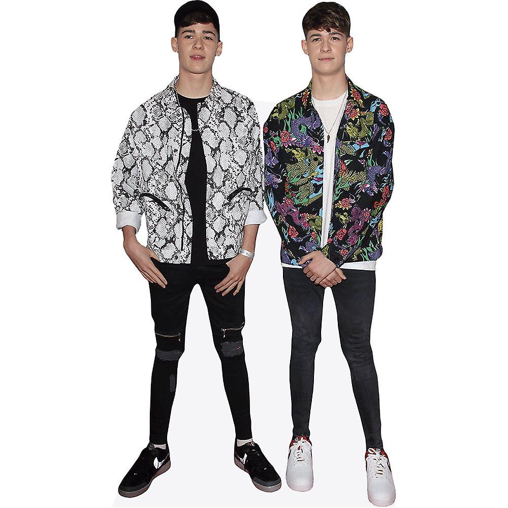 Max And Harvey Mills (Duo 2) Mini Celebrity Cutout