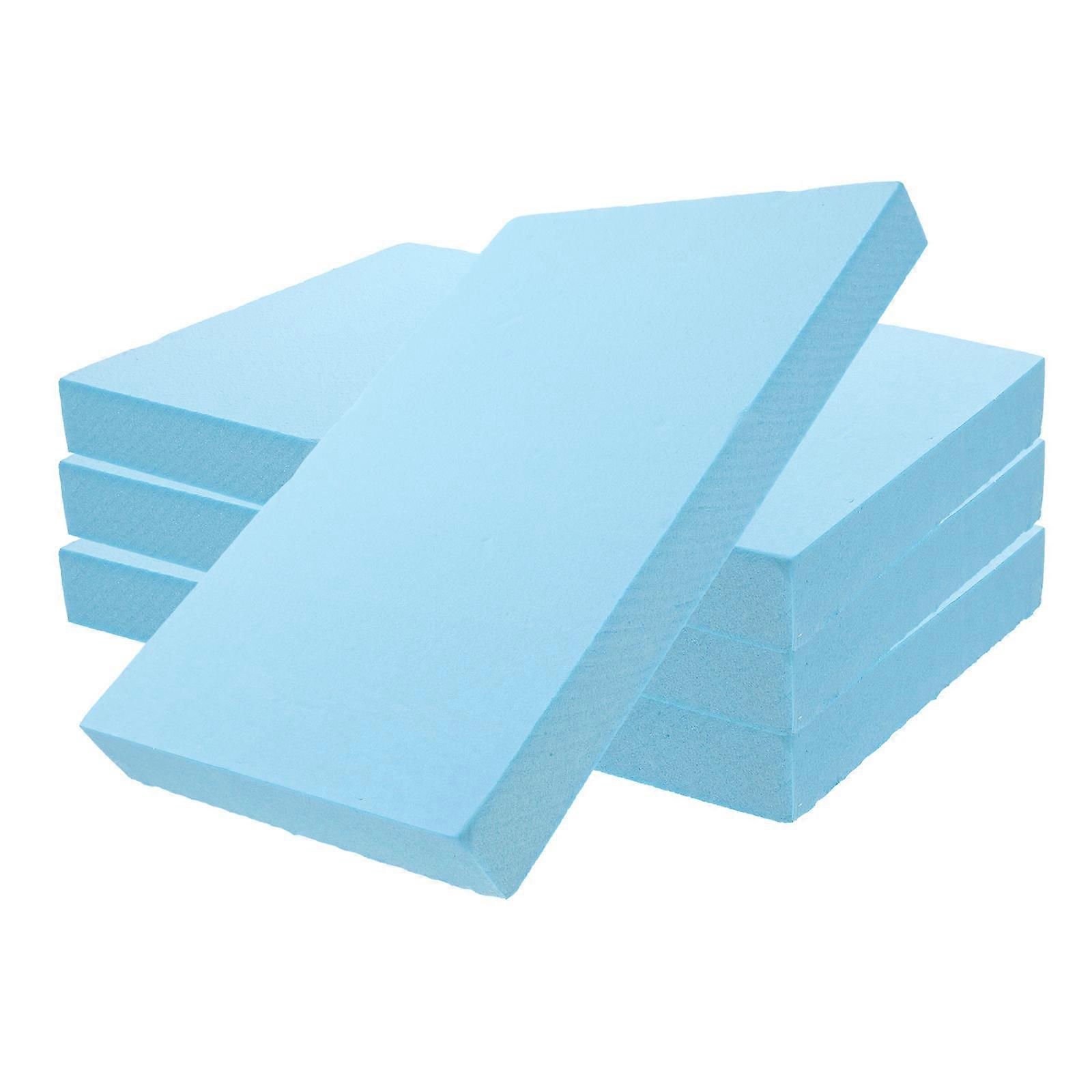 Blue Craft Foam Blocks for DIY Projects and Floral Arrangements 4 Pieces Versatile Use Lightweight