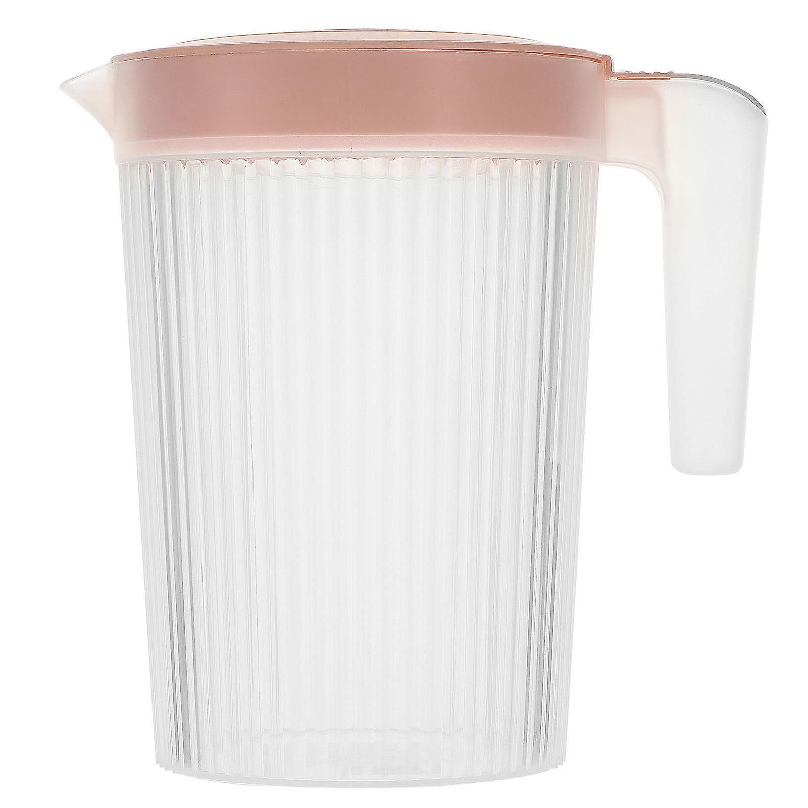 Beverage Pitcher Iced Tea Container Guest Entertaining Rectangular 2L Portable 1Pack