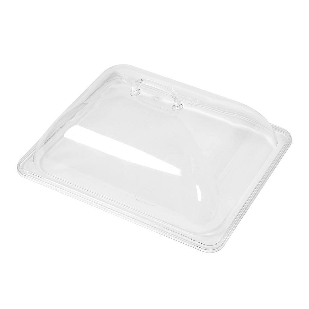 Transparent Cake Dome with Handle for Dessert Protection and Display PC Material 8.5 Inches