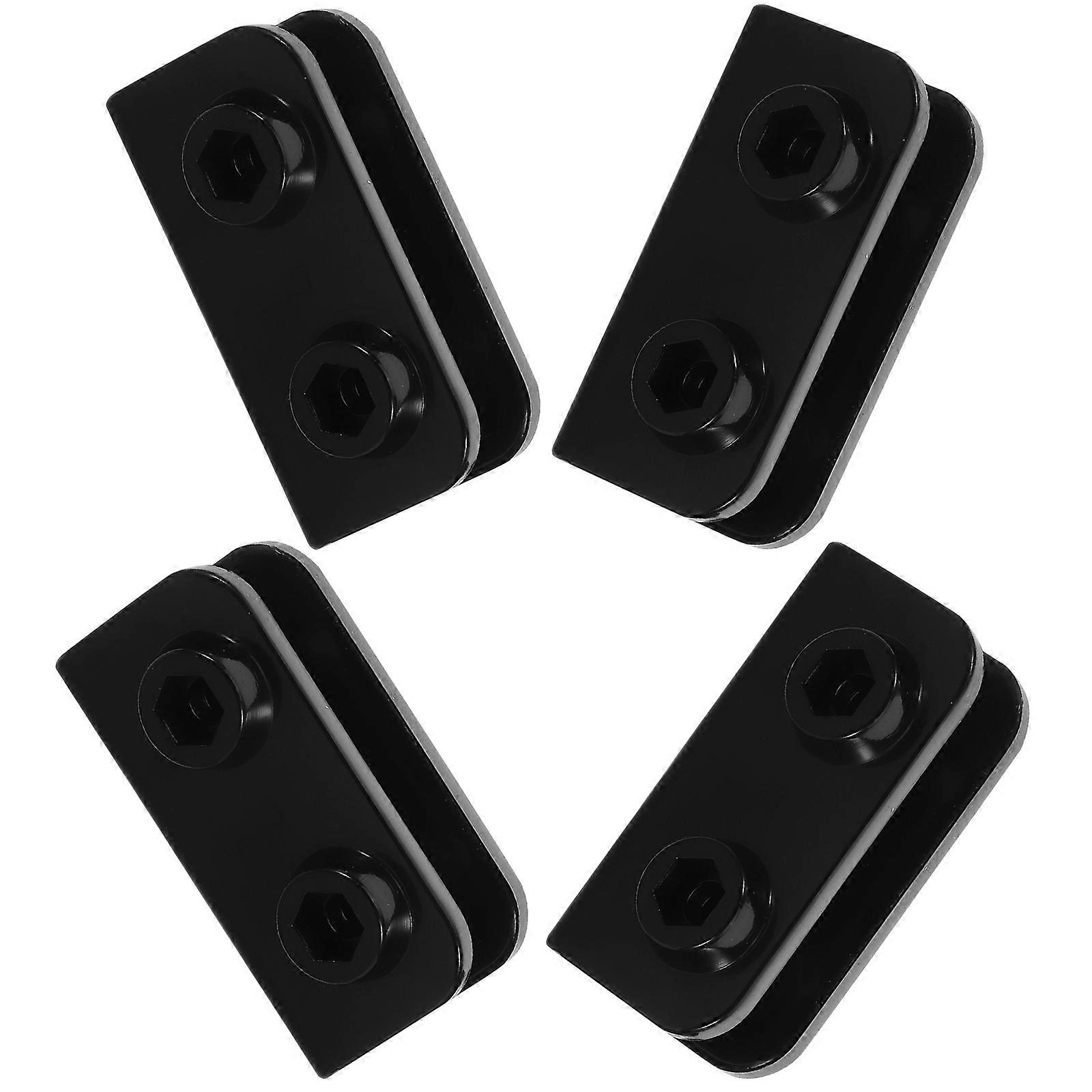 4pcs Tent Accessories Replacement Camping Tent Joints Connector Plastic Canopy Truss For Pole Repair And Stabilizer