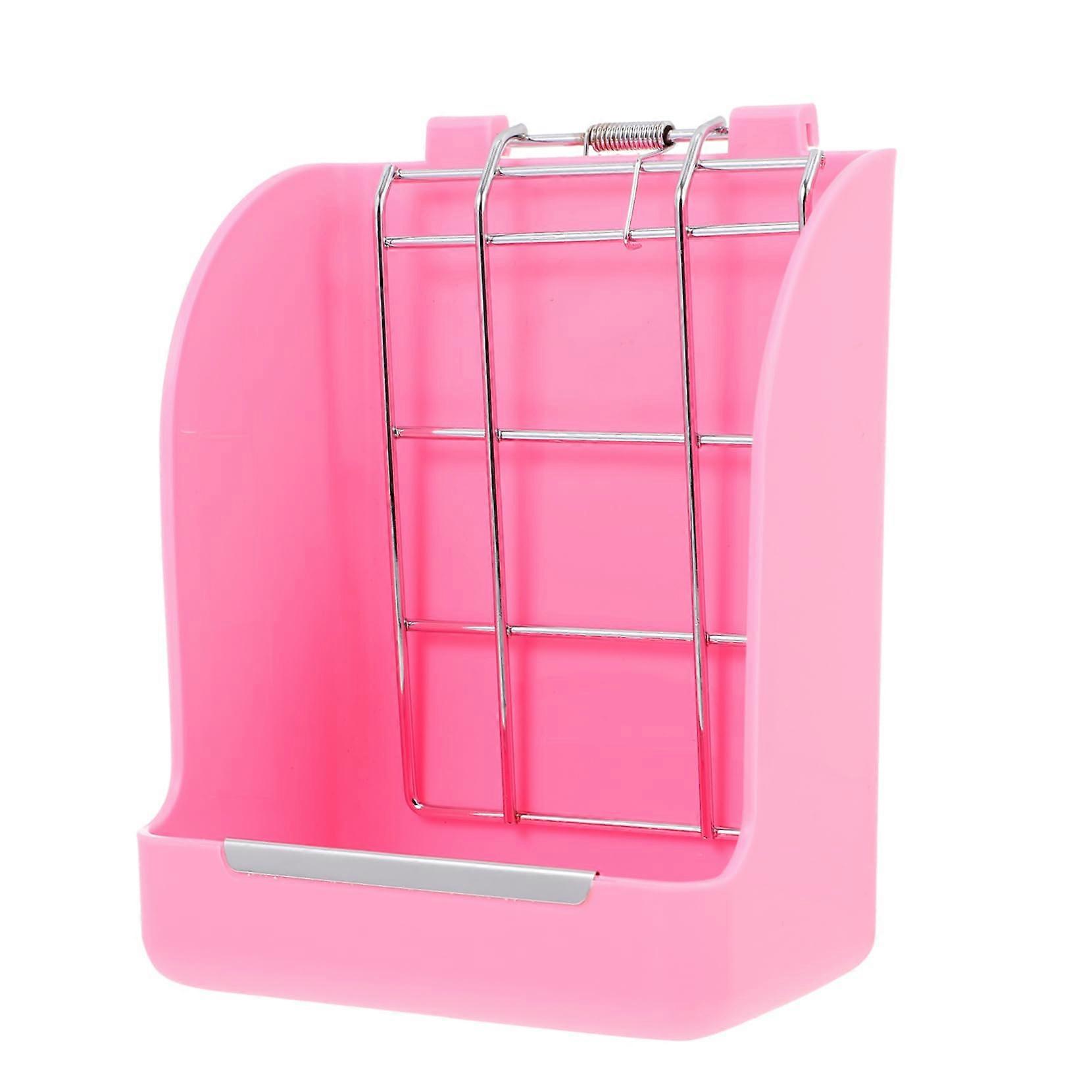 Rabbit feeder made of quality material, suitable for chinchillas and guinea pigs, protects fresh food from contamination.