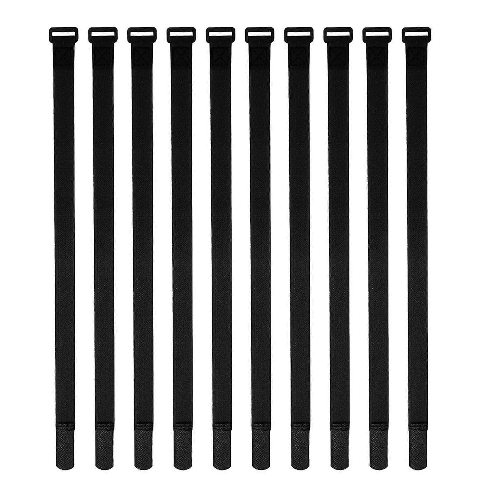 Bicycle Straps for Pannier Rack, Replacement Bicycle Carrier Straps 10 Pack Adjustable Straps