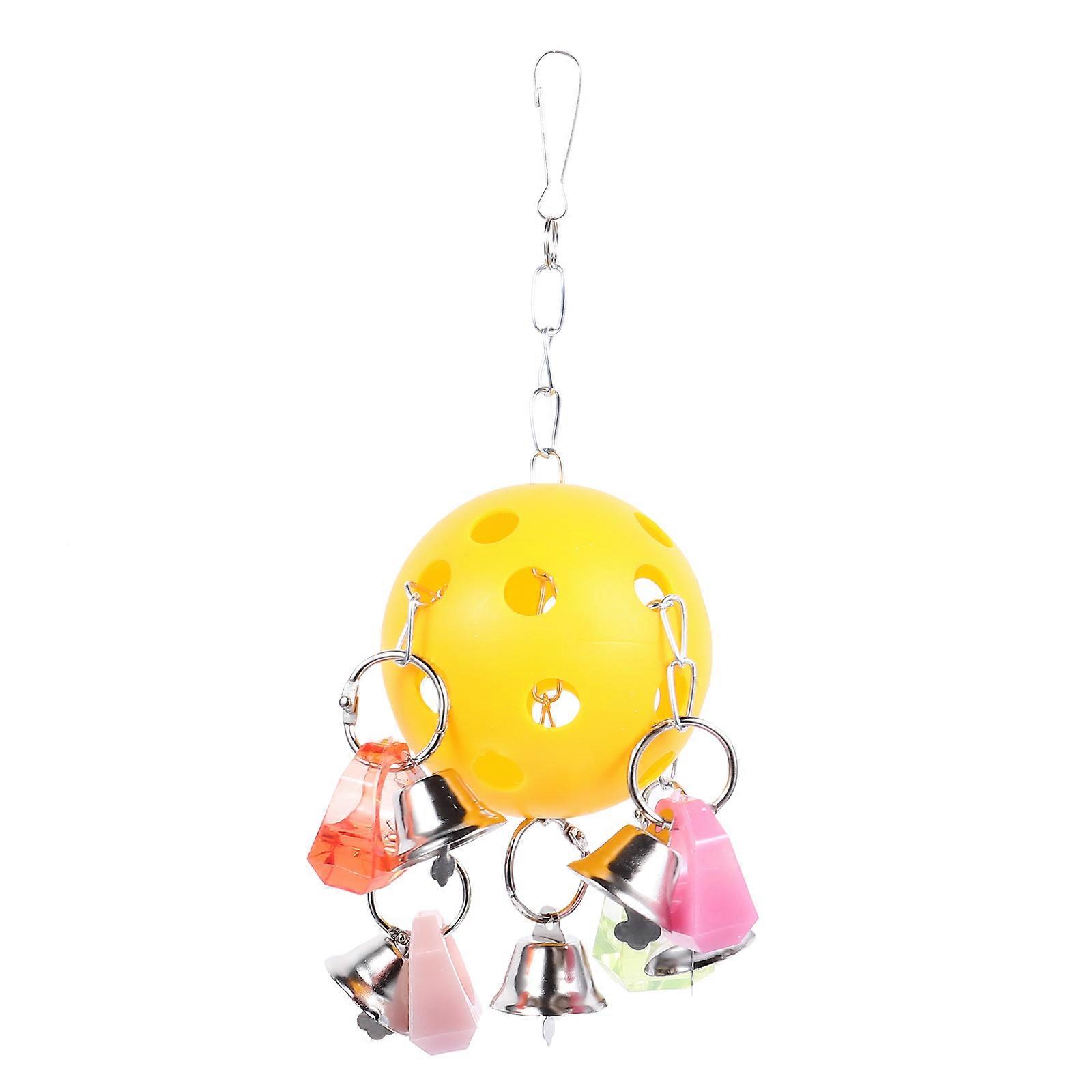 Interactive Hanging Toy, Promotes Activity in Cages, Perfect for Birds and Small Pets