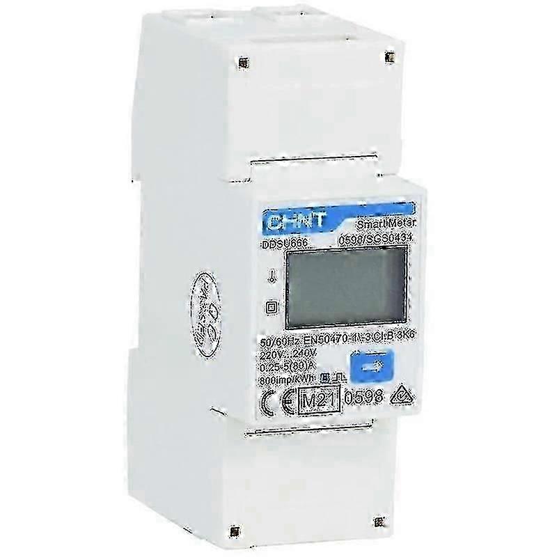 Chint G DDSU666 220/230V 5(80)A RS485 2P MID Compteur dnergie monophas numrique conformit MID: oui 1 pc(s) JKW