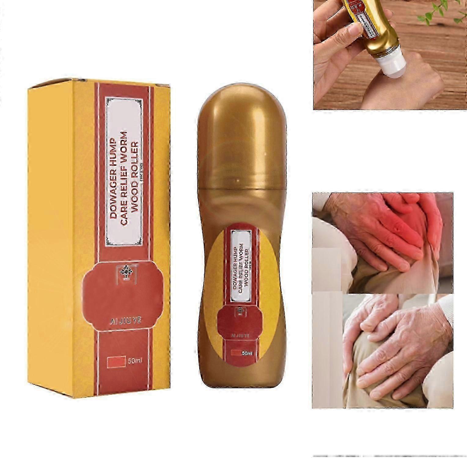 Back Pain Relief Roll-On Essence, Muscles Pain Relieving Roll-on,Bone Repair Gel Roller,Pain Relief Cream,Naturally Soothes Body Cream Fast Acting for