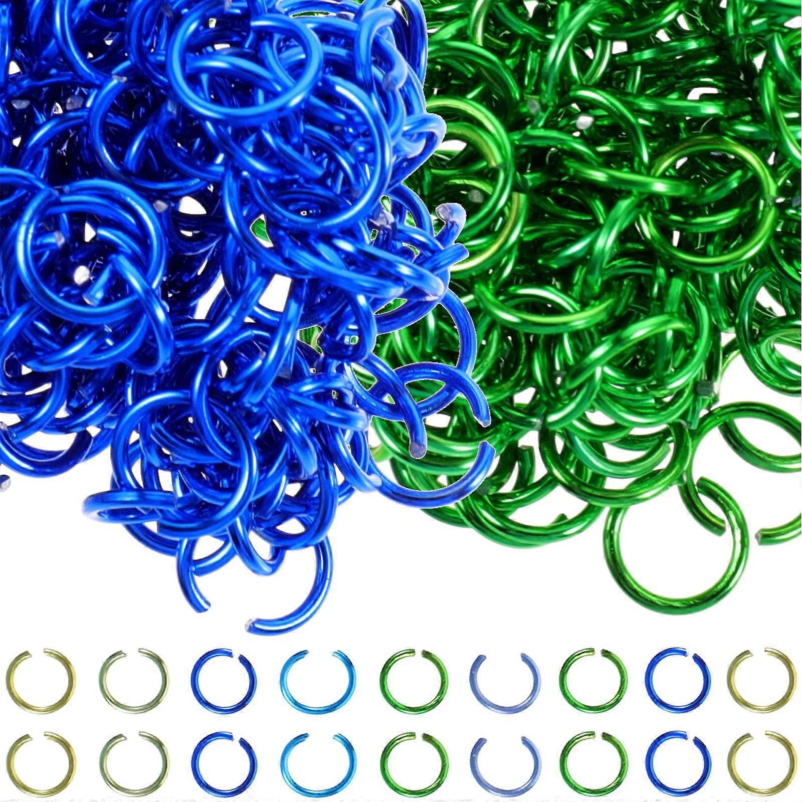 Diy Craft Jump Rings Kit for Pendant, Necklace and Bracelet Making – 2 Box Set