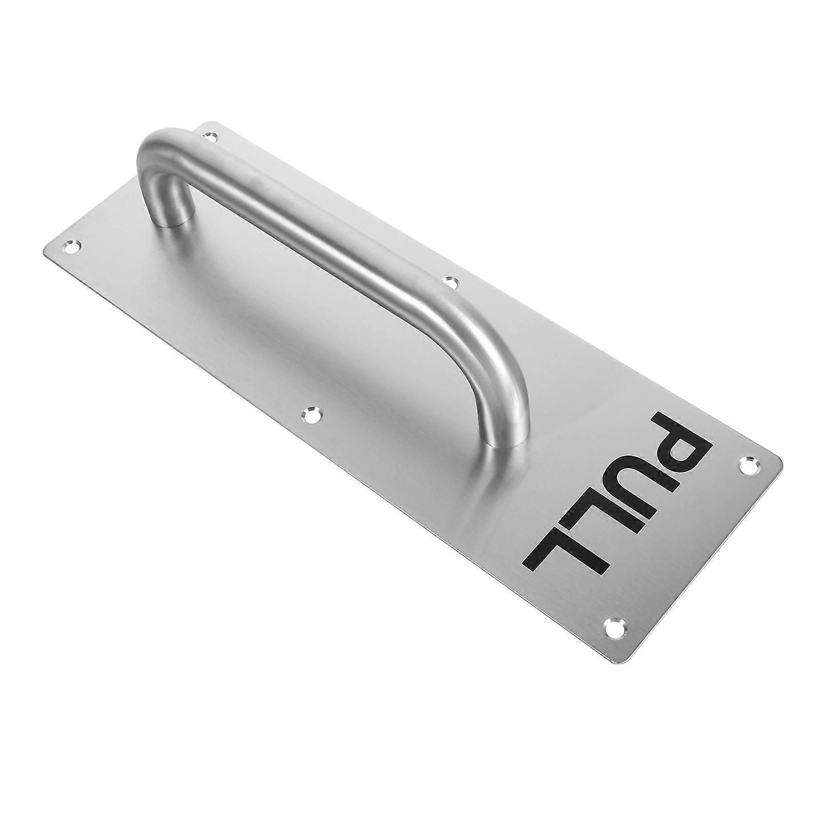 Rectangular Stainless Steel Door Handle Replacement For Fire Exit And Cabinet Door Applications 1Pack