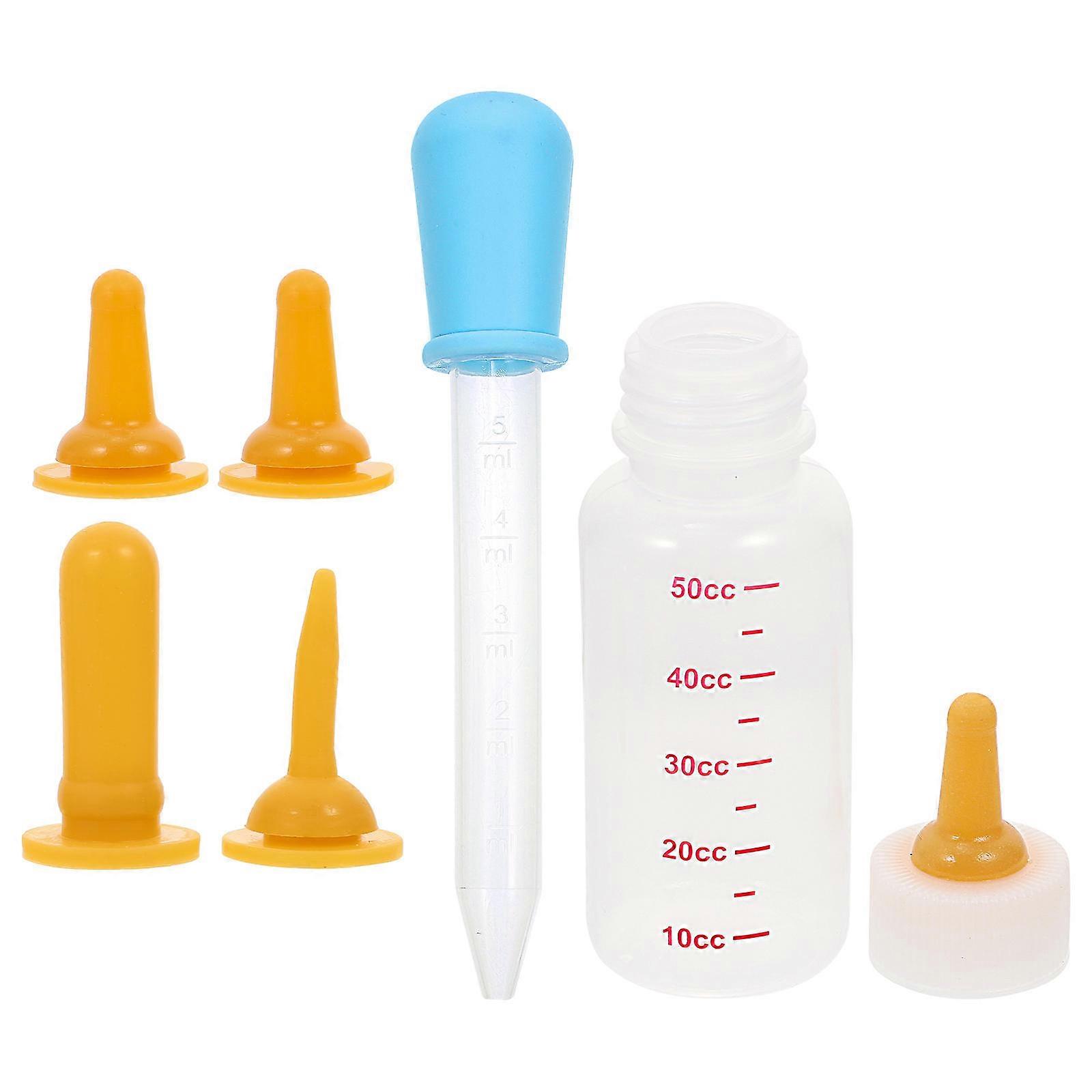 Safe Pet Dog Milk Water Feeder For Convenient Feeding Newborn Small Animals Includes 1 Set With Bottle And Scale