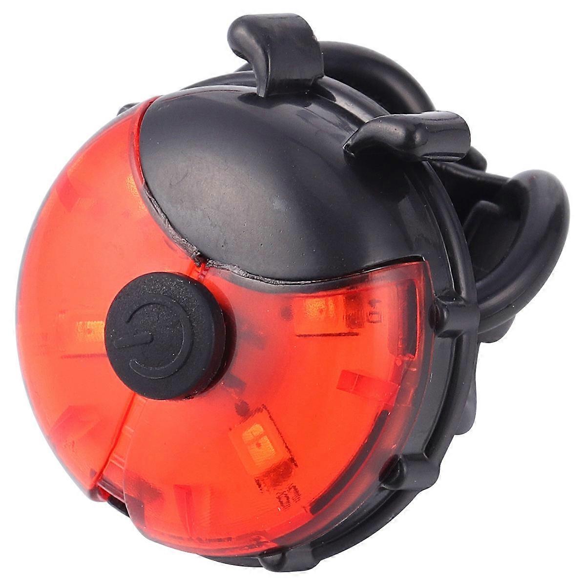 Bike Reminder Lamp Versatile Ladybug Tail Light for Scooters & Bicycles Durable Design Enhanced Visibility Family Safety Easy Installation