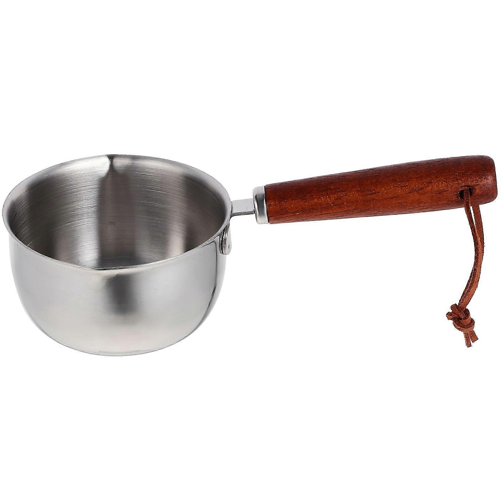 Stainless Steel Sauce Pan Small Induction Pot Kitchen Cookware For Cooking Boiling Stewing