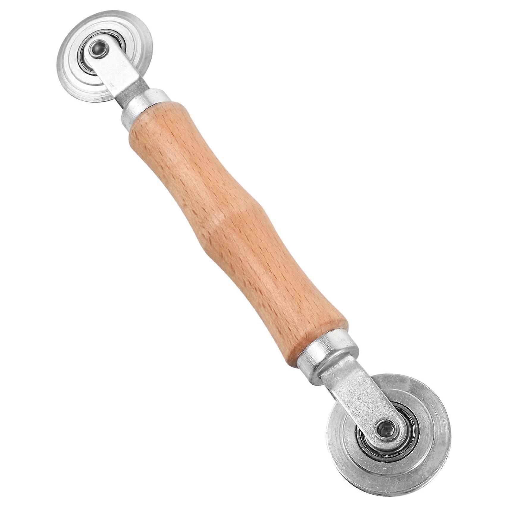 Double End Screen Rolling Tool with Bearing Aluminum and Plastic Spline Roller