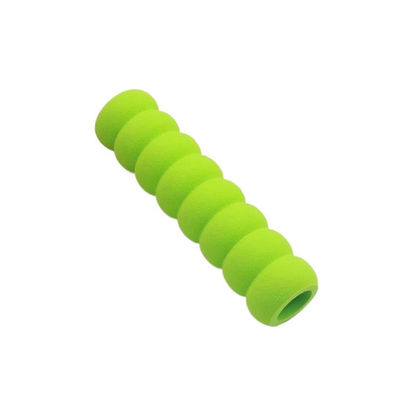 Door Handle Covers Soft Foam Non Slip 2 Pack Green Thickened Spiral Door Knob Protector Collision Guard