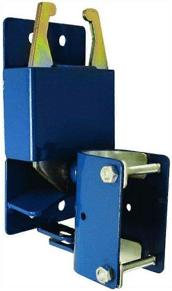 Genuine Two Way Lockable Gate Latch, Blue. Perfect for Farms, Pastures, and