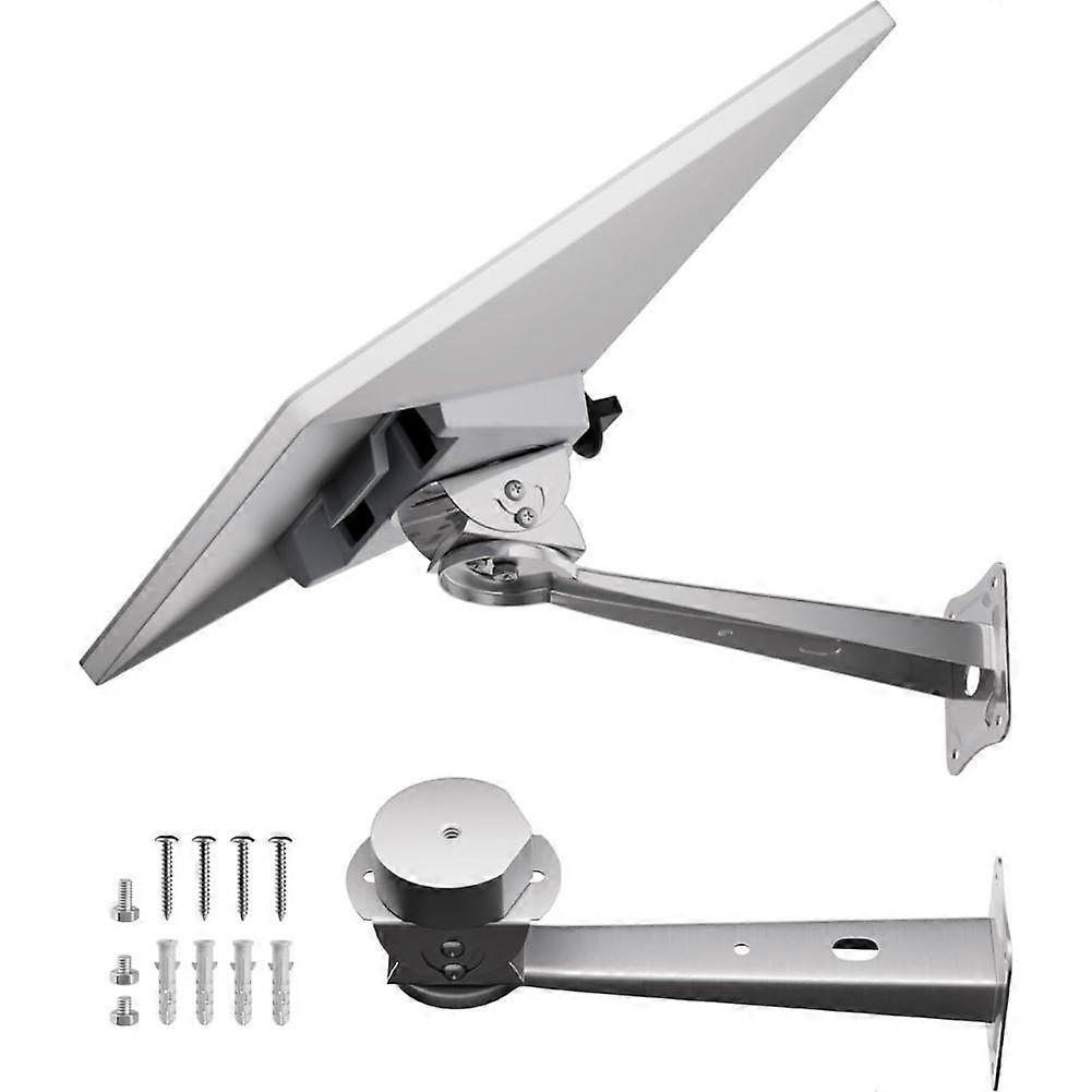 For Starlink Mini Wall Mount Kit Adjustable 360° Horizontal 180° Vertical Aluminum Alloy Bracket Easy Installation