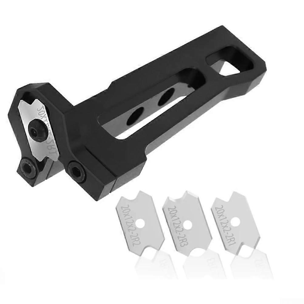 Woodworking Trimmer R3 Set with Smooth Bevel Edge Cutter for Carpentry, Multiple Blade Options