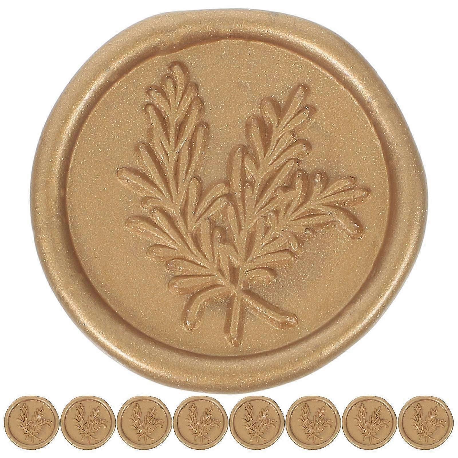 25Pcs Envelope Sealing Stickers Wax Seal Stickers Small Adhesive Wax Seals Envelope Seals Decors